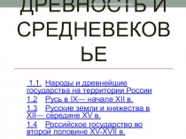 Презентация для подготовки к ЕГЭ по истории Древность и средневековье