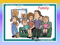 Презентация по английскому языку на тему  Моя семья
