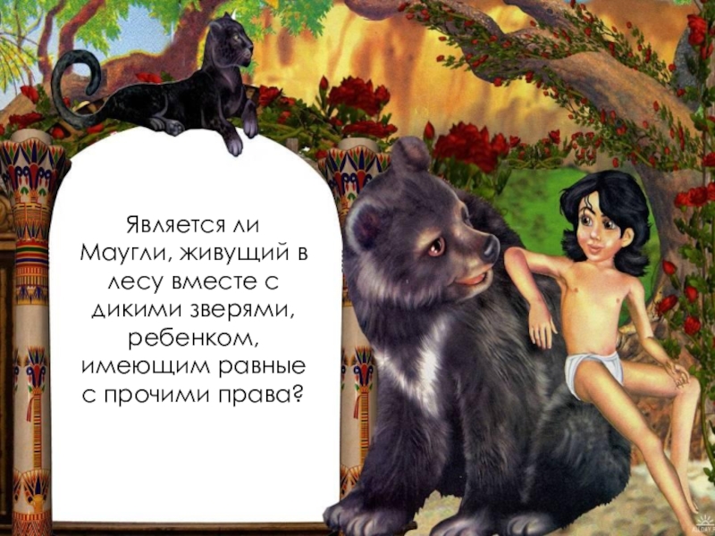 Презентация книги маугли