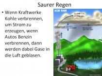Презентация по немецкому языку по теме: Экологические проблемы на Земле.