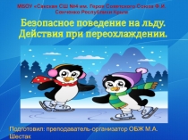 Презентация к уроку ОБЖ Обеспечение личной безопасности на водоёмах (11 класс)