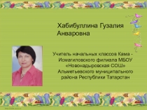 Презентация учителя начальных классов