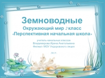 Презентация по окружающему миру на тему: Земноводные (2 класс)ПНШ