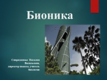 Презентация по биологии Бионика