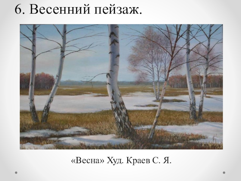 Весна идет изо 2 класс школа россии презентация