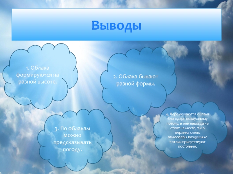 Облака и осадки 5 класс презентация