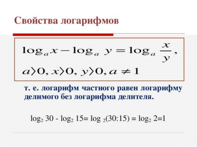 Определение логарифма картинки