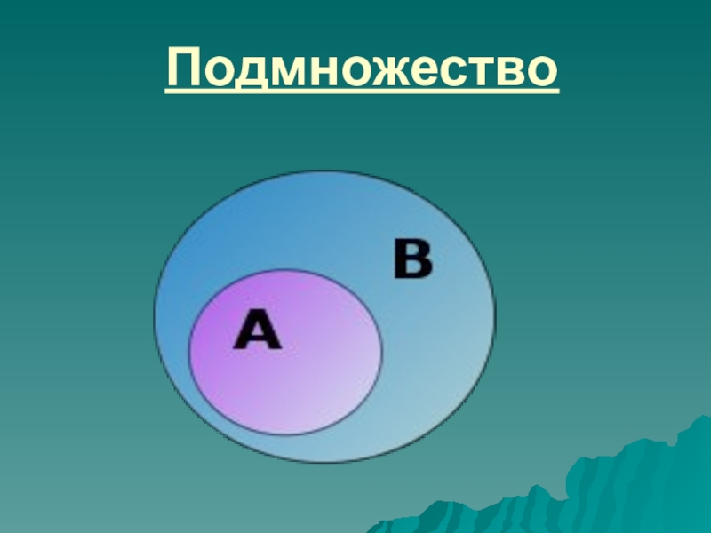 Природа множеств проект