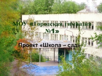 Презентация проекта Школа - сад