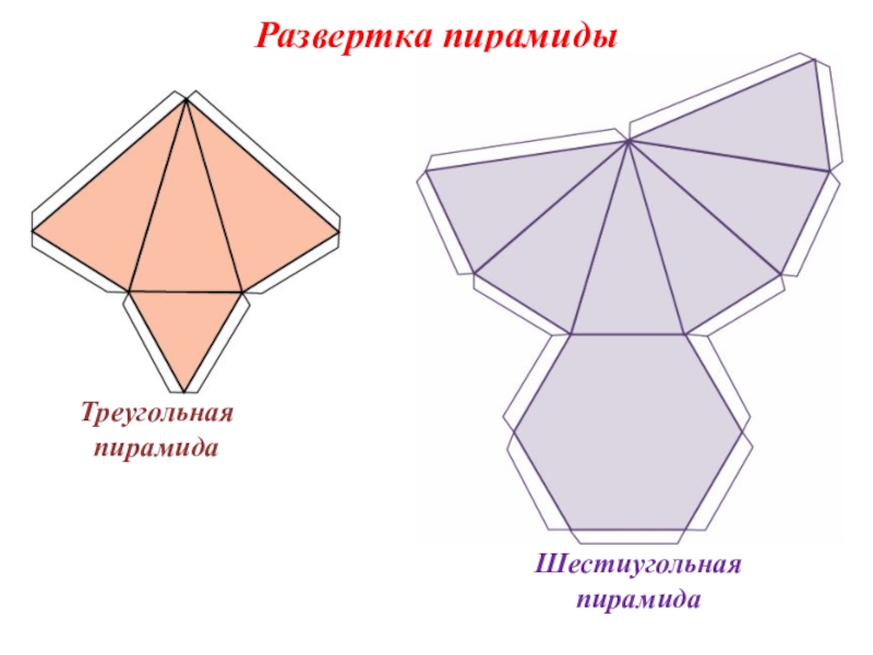 Треугольный параллелепипед схема