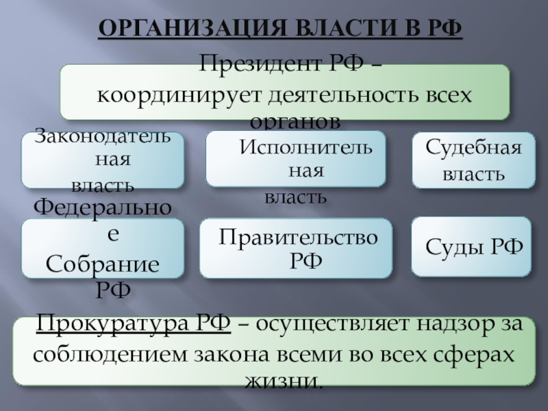 Реферат: Федеральное Собрание РФ: структура, порядок формирования, организация деятельности