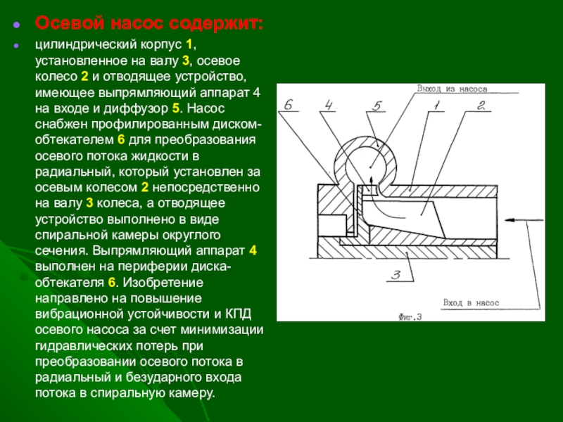 Устройство обладающее. Конструкция и принцип действия осевого насоса. Осевой насос принцип работы и устройство. Преимущества и недостатки осевых насосов. Корпус осевого насоса.