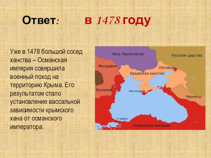 Реферат: Крымское ханство