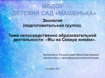 Презентация:Мы на севере живём