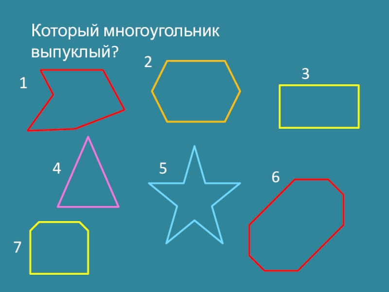 Невыпуклый многоугольник рисунок