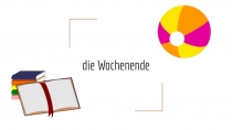 Презентация по немецкому языку на тему Выходные