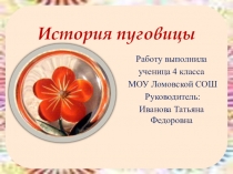 История пуговицы