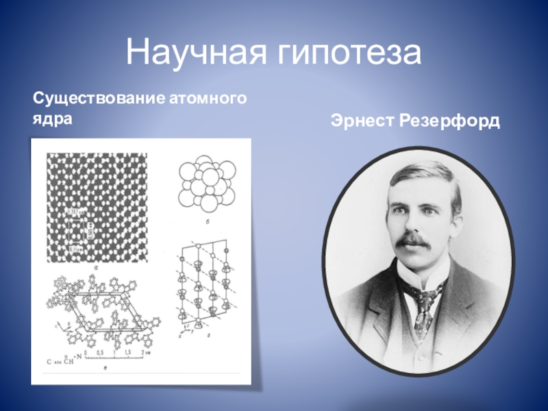 Кто экспериментально доказал существование атомного