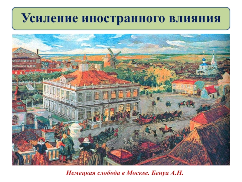 Что такое слободы история 7. Немецкая Слобода в Москве 17в.. Бенуа в немецкой Слободе. Кукуй немецкая Слобода. Немецкая Слобода 17 век в Москве.