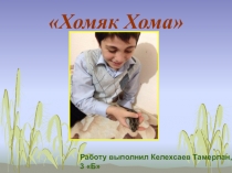 Проектная работа Моё любимое животное. Хомяк