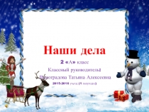 Презентация - отчет по воспитательной работе