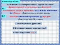 Презентация по алгебре Функция у=х2