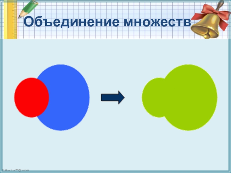 Объединено в три основные