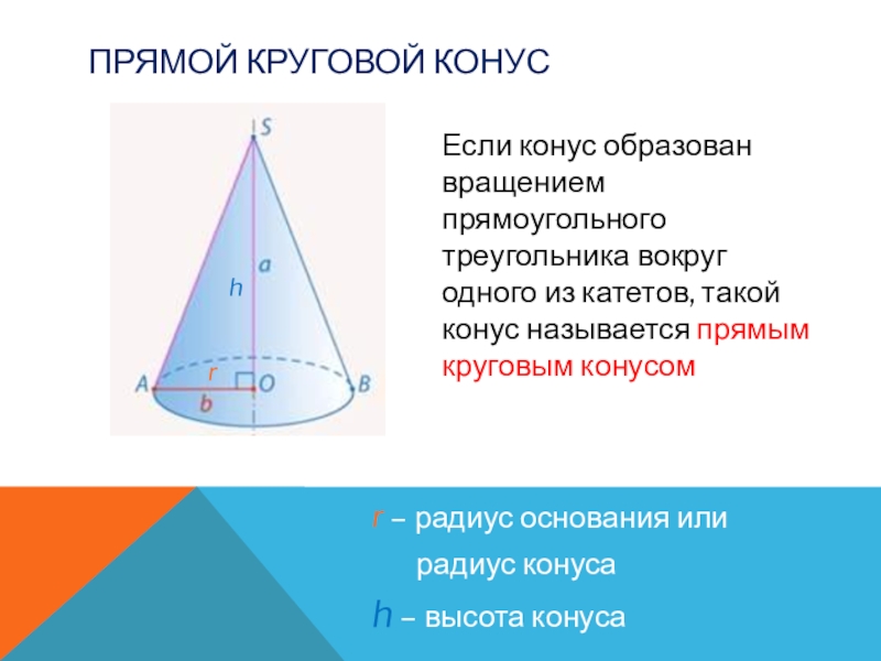 Круговой конус. Прямой круговой конус. Прямой некоуговой конус. Конус прямой круговой конус. Прямой круговой конус вращения.