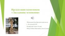 Презентация памятников  Славьте Макеевку