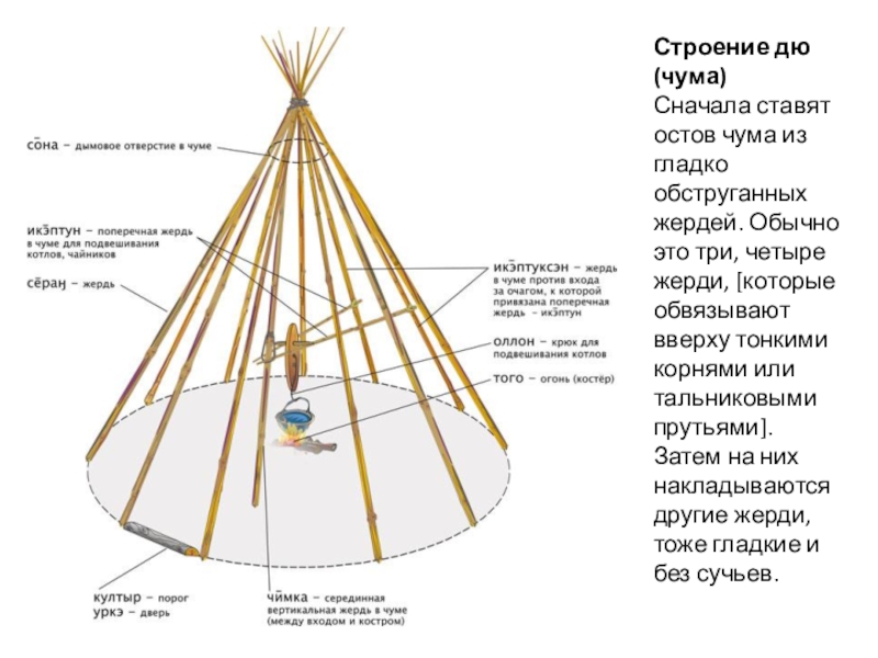 Чум картинка внутри