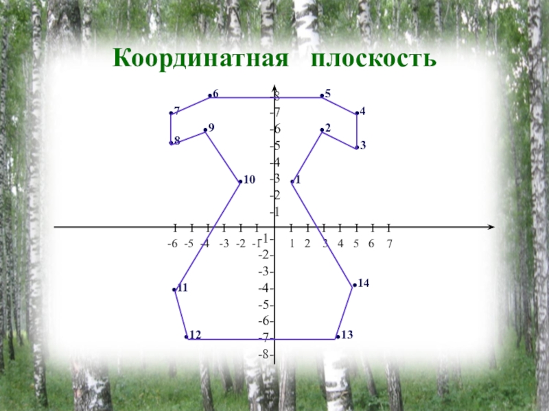 Элементы координатной плоскости