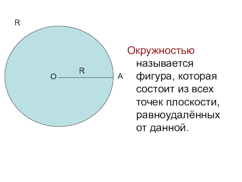 Радиус окружности фото