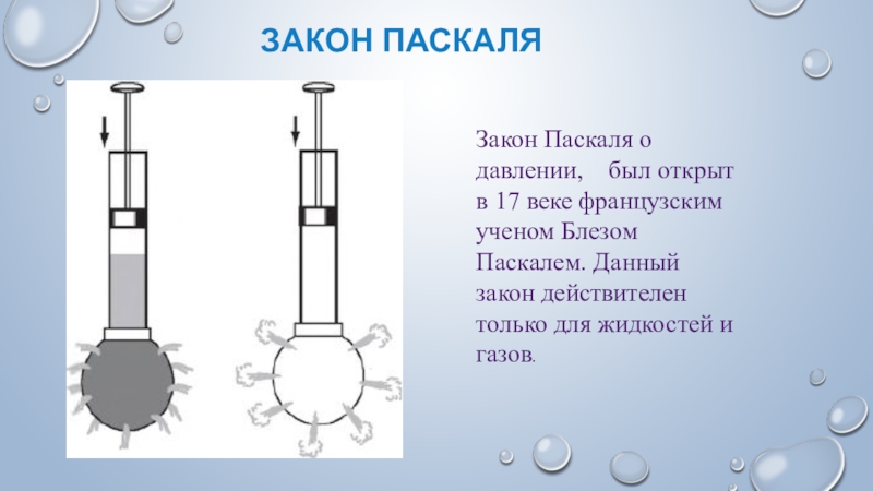 Презентация по физике давление