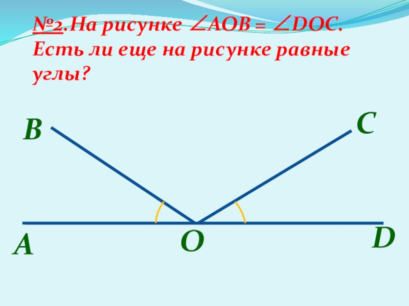 Равные углы рисунок