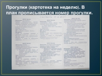 Презентация Планирование воспитательно-образовательной деятельности