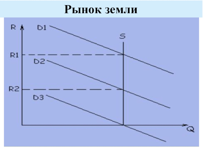 Рынок земли презентация по экономике