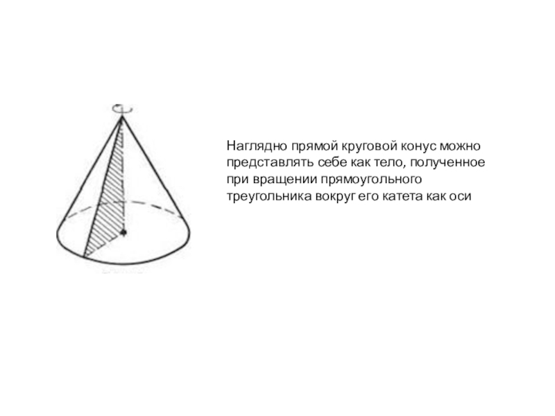 Прямой круговой конус. Прямой круглый конус. Конус прямой круговой конус. Прямой круговой конус вращения.