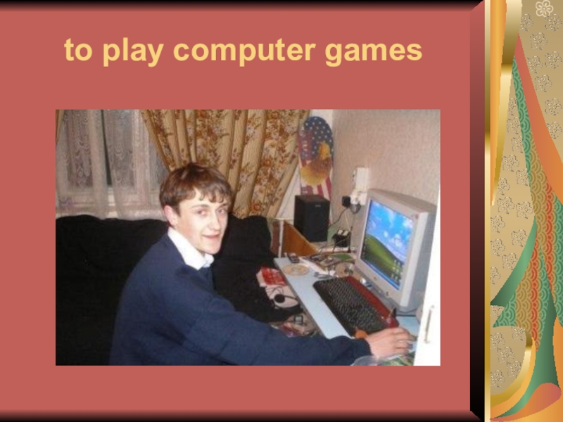 Play computer перевод. Learn English Computer game.