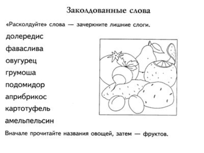 Логопедическое занятие 4 класс презентация