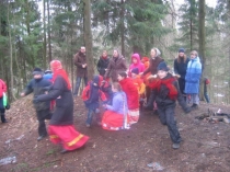 Презентация по теме: Работа с соленым тестом. Жаворонки