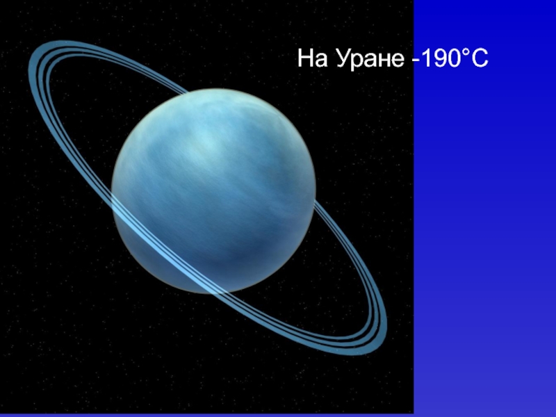 На Уране -190°С