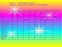 Задание по казахскому языку для 5-6 класса