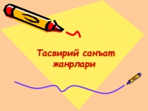 Презентация по живописи Жанры