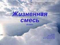 Презентация по теме Жизненная Смесь