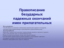 Тест по русскому языку на тему Склонение прилагательных (4 класс)