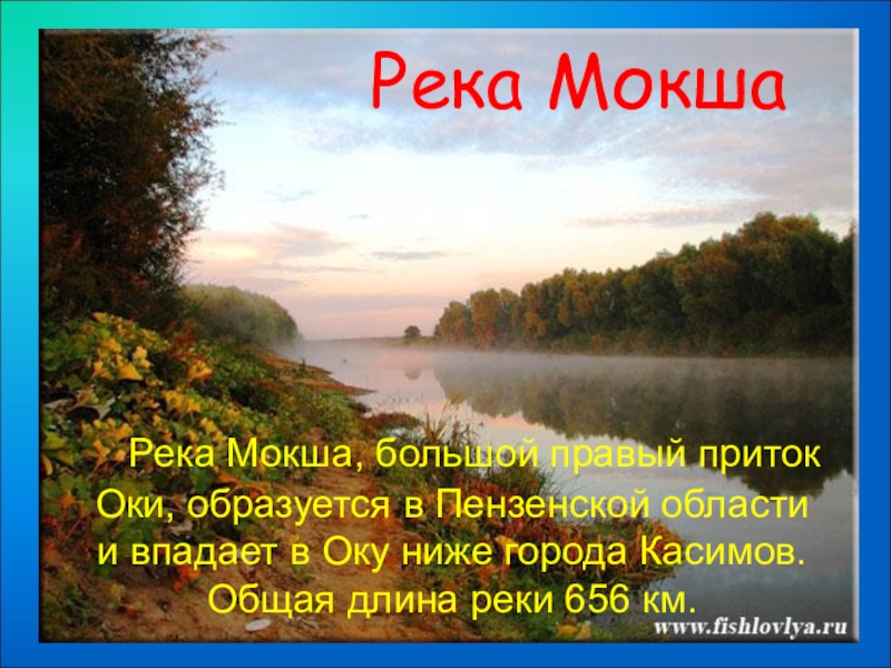 Водные богатства чувашии 2 класс окружающий мир. Река Мокша Пензенская область. Мокша впадает в оку. Река Мокша в Мордовии описание. Исток Мокши.