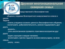 Презентация Дружная многонациональная северная семья
