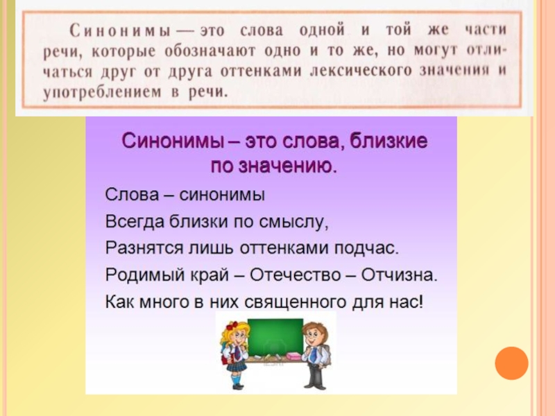 Проект по русскому языку на тему синонимы