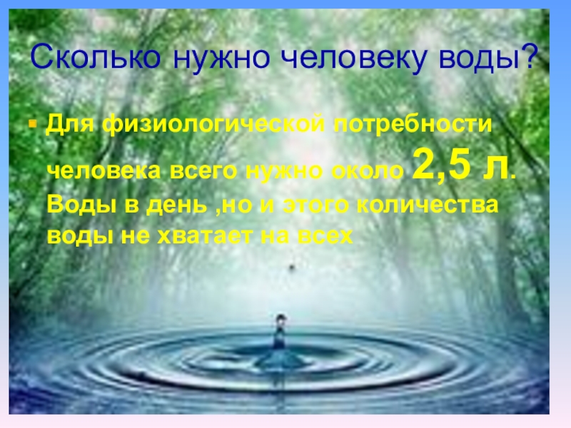 Вода кровь земли проект