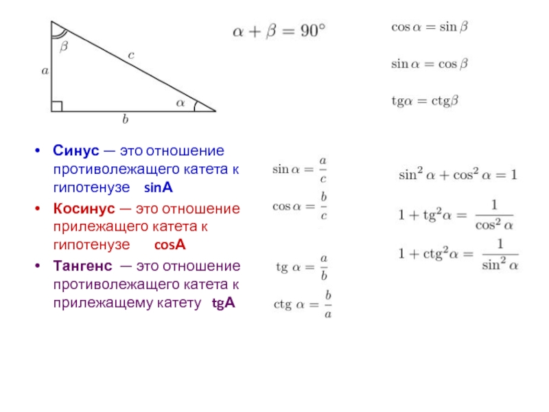 Косинус 9 равен. Косинус это отношение синуса к косинусу. Тангенс это отношение синуса к косинусу. Синус косинус тангенс это отношение каких сторон. Синус это отношение противолежащего катета к.